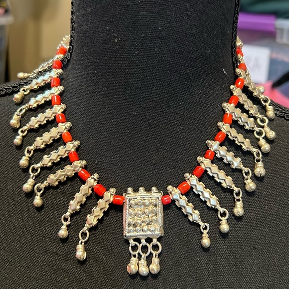 Jewelry - Sterling silver handmade Middle Eastern necklace